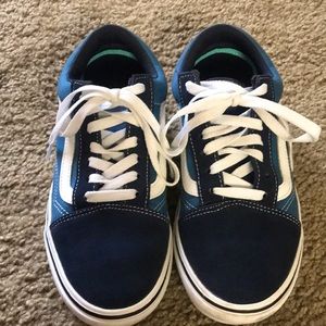 Like new blue vans